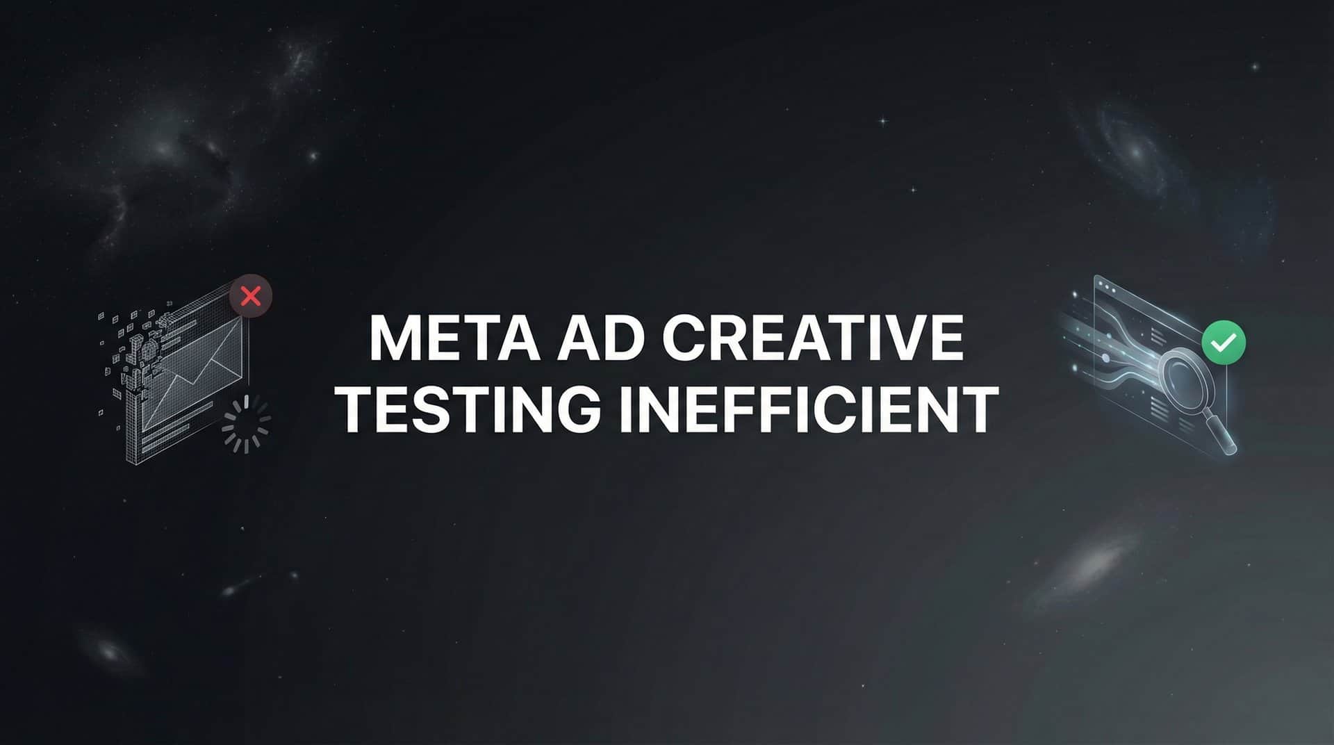 Featured image for Why Meta Ad Creative Testing Is Inefficient (And How to Fix It)