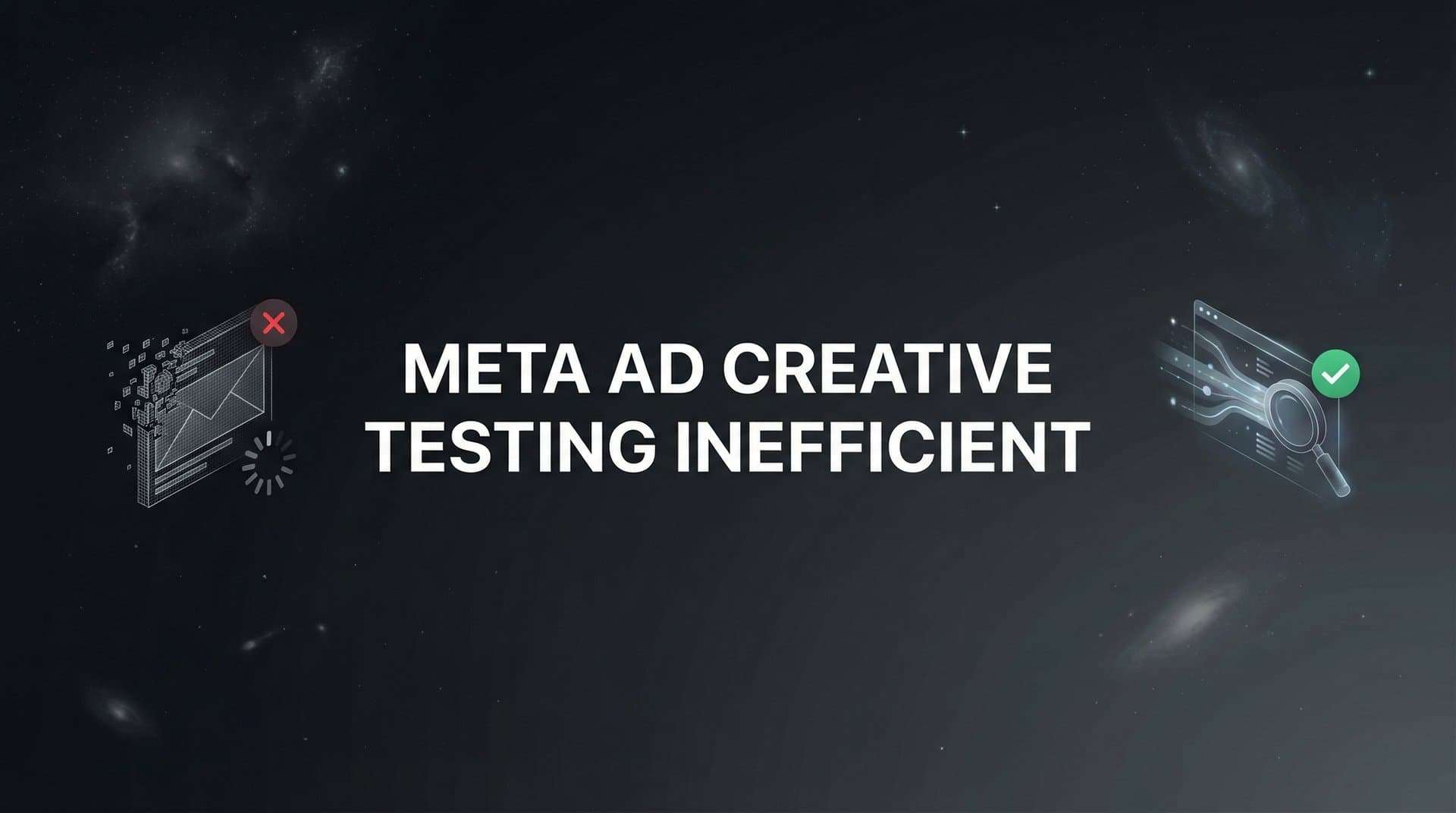 Featured image for Why Meta Ad Creative Testing Is Inefficient (And How to Fix It)