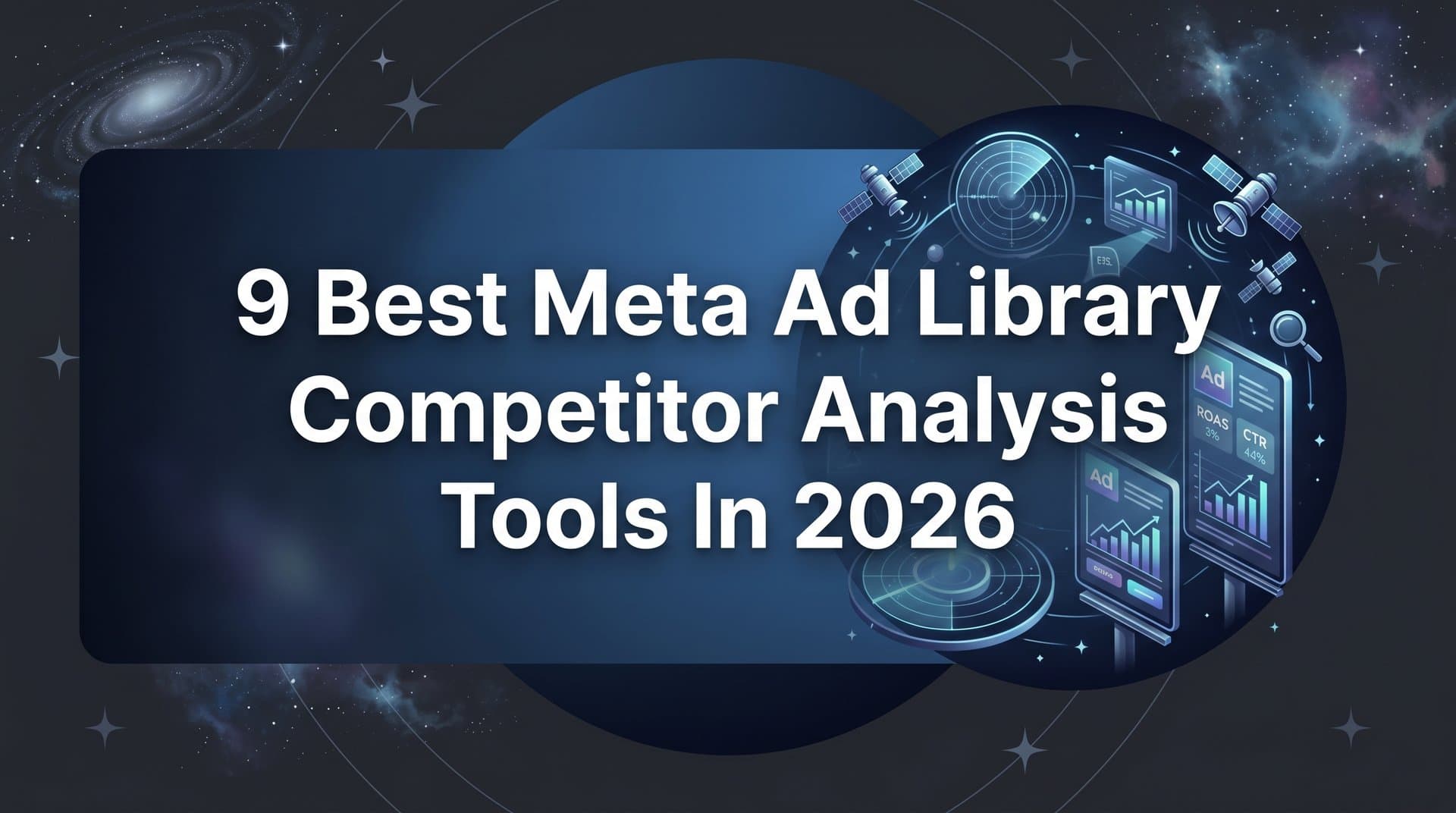 Featured image for 9 Best Meta Ad Library Competitor Analysis Tools in 2026