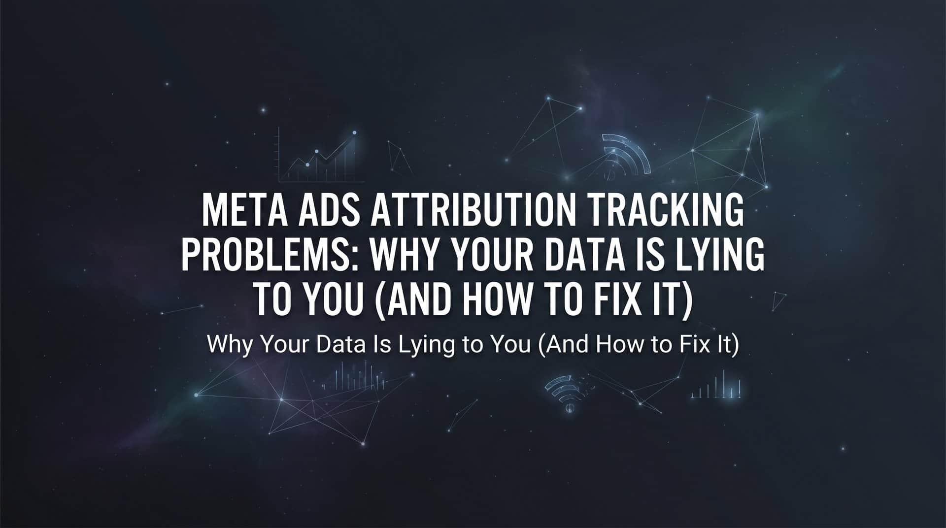 Featured image for Meta Ads Attribution Tracking Problems: Why Your Data Is Lying to You (And How to Fix It)