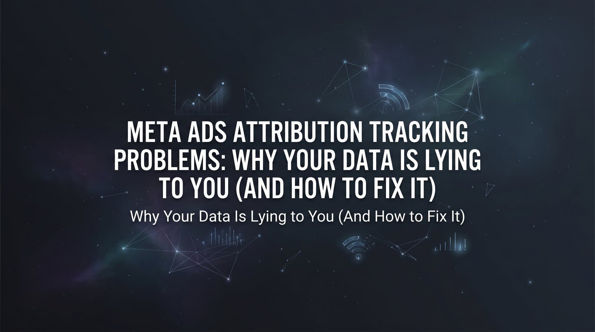 Featured image for Meta Ads Attribution Tracking Problems: Why Your Data Is Lying to You (And How to Fix It)