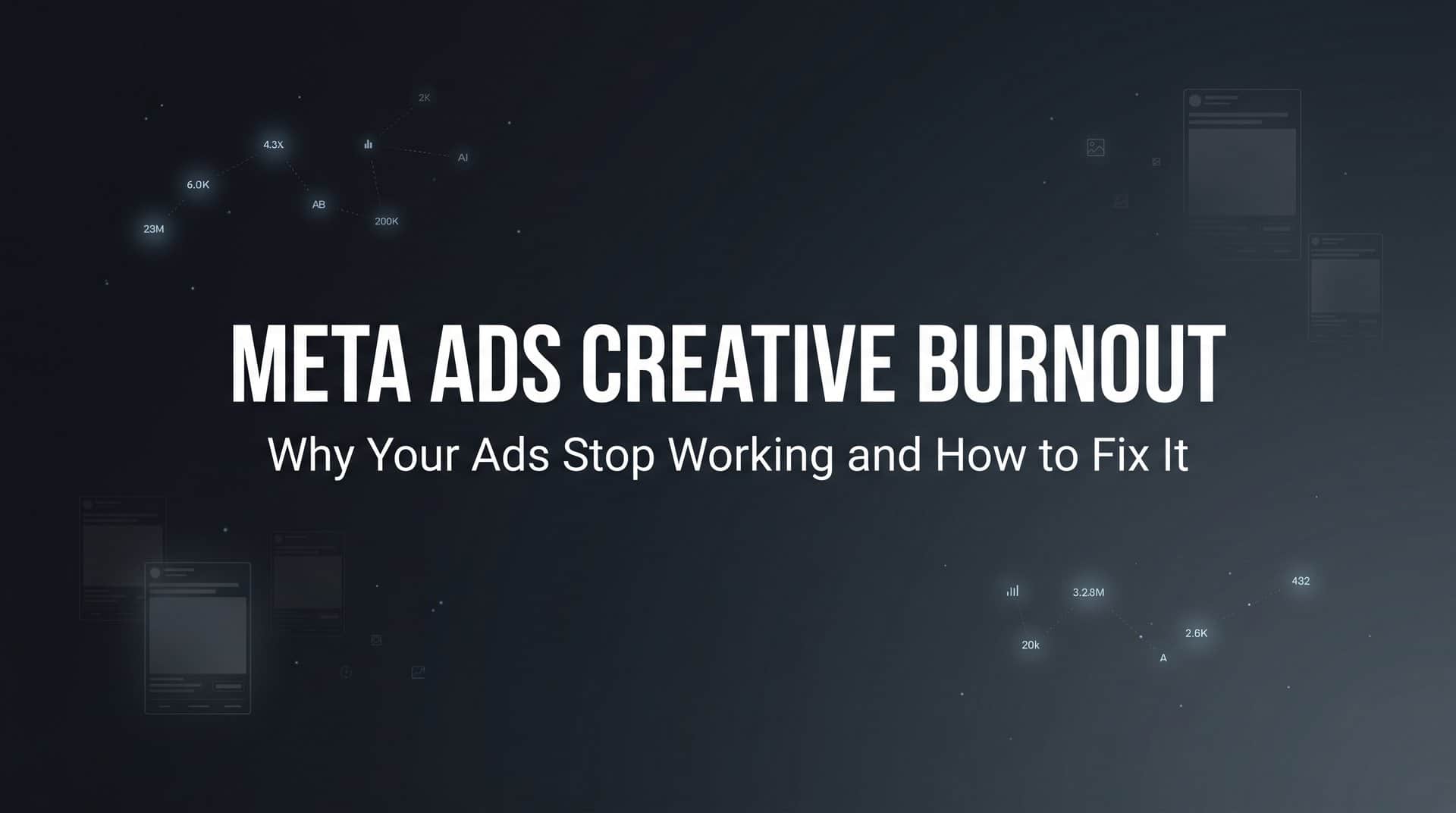 Featured image for Meta Ads Creative Burnout: Why Your Ads Stop Working and How to Fix It