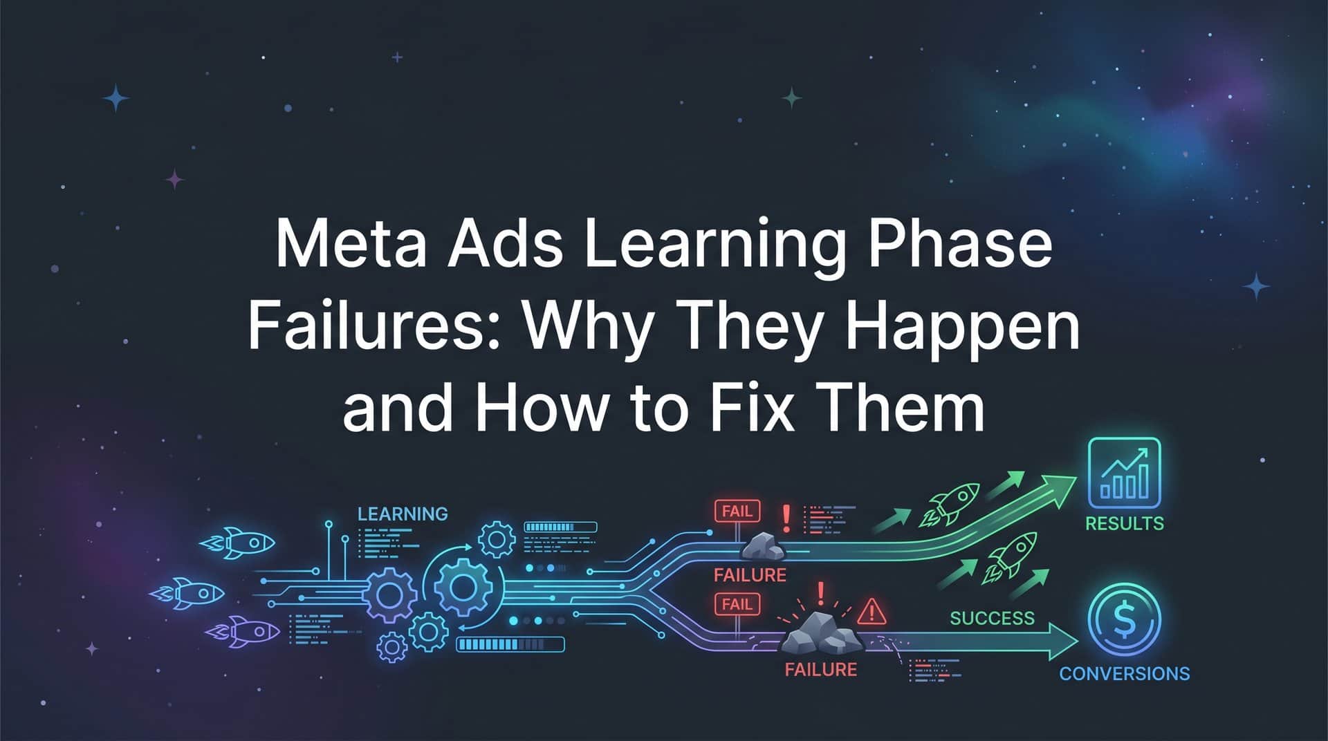 Featured image for Meta Ads Learning Phase Failures: Why They Happen and How to Fix Them