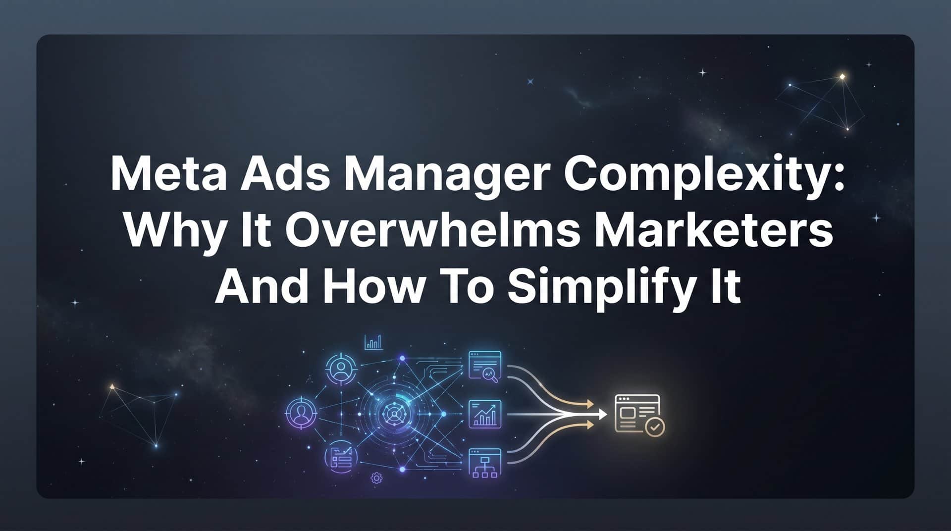 Featured image for Meta Ads Manager Complexity: Why It Overwhelms Marketers and How to Simplify It