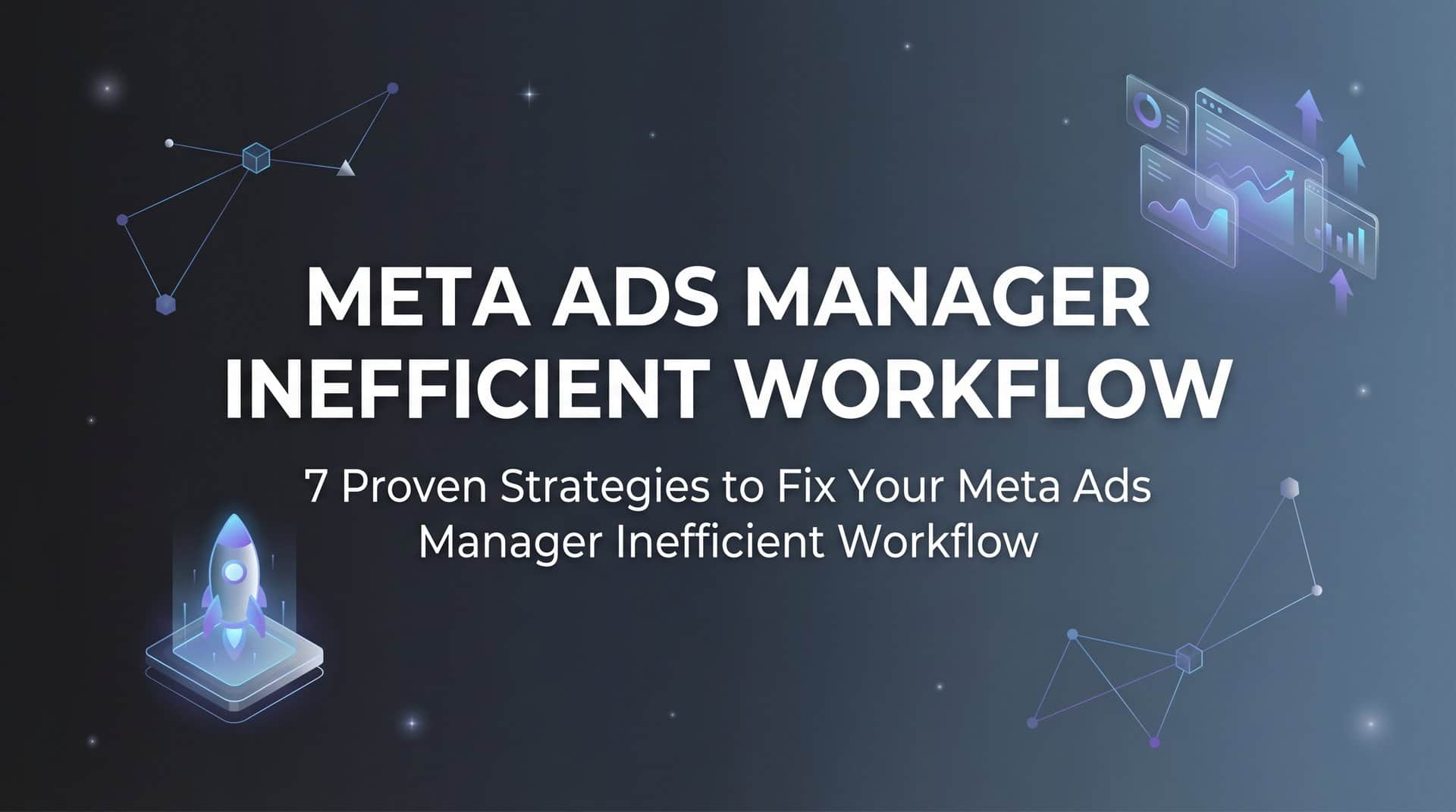 Featured image for 7 Proven Strategies to Fix Your Meta Ads Manager Inefficient Workflow