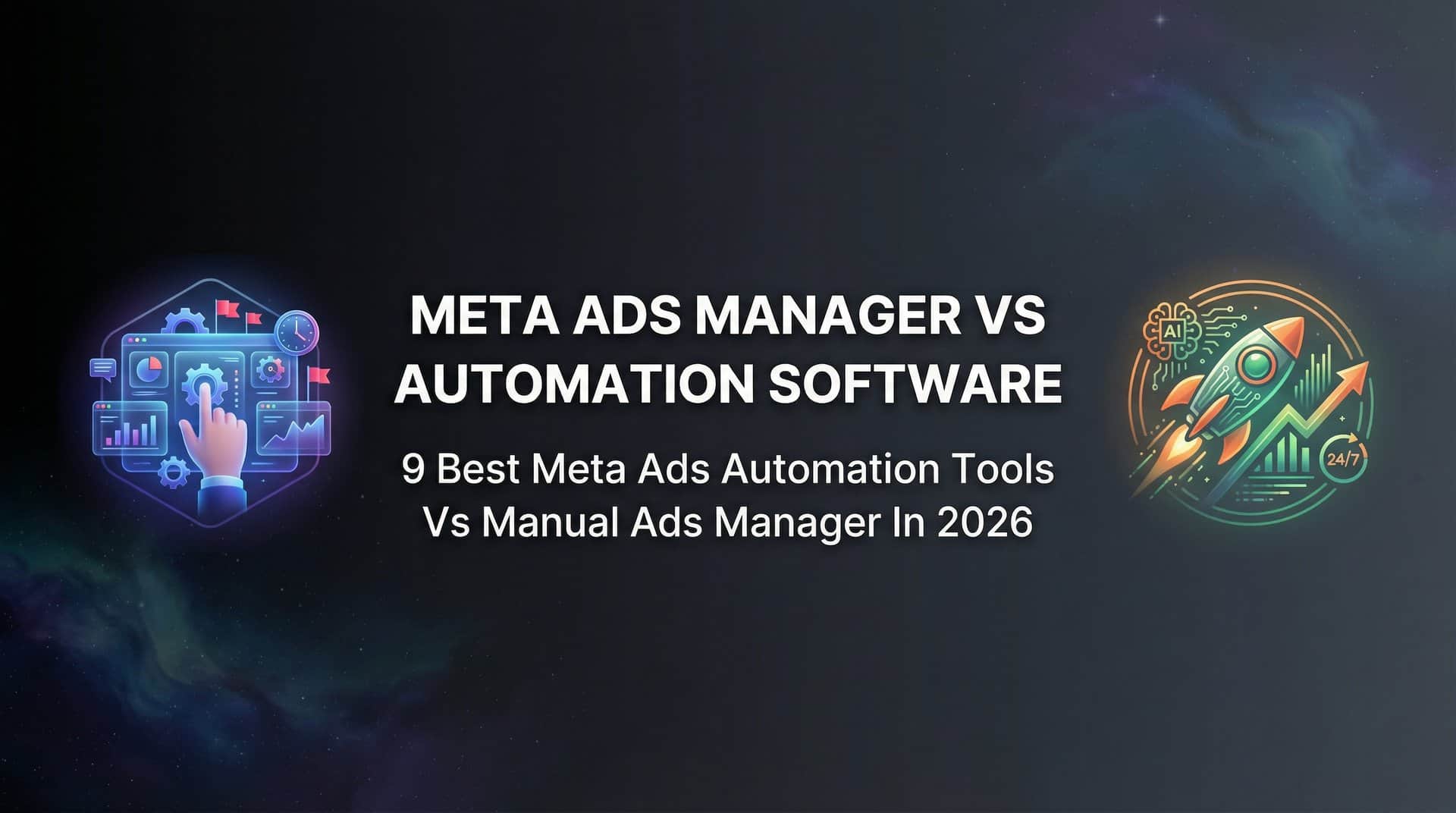 Featured image for 9 Best Meta Ads Automation Tools vs Manual Ads Manager in 2026