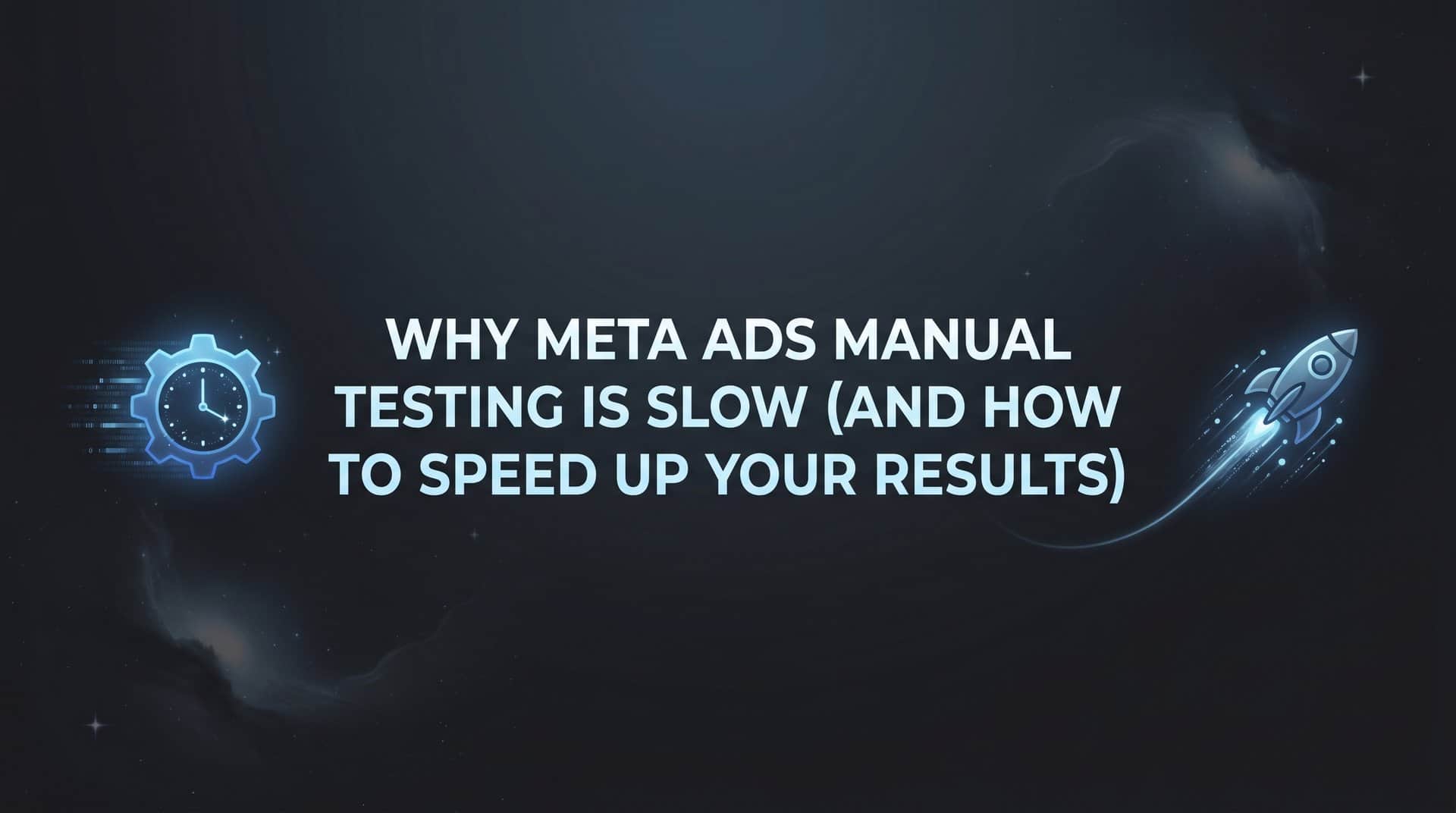 Featured image for Why Meta Ads Manual Testing Is Slow (And How to Speed Up Your Results)