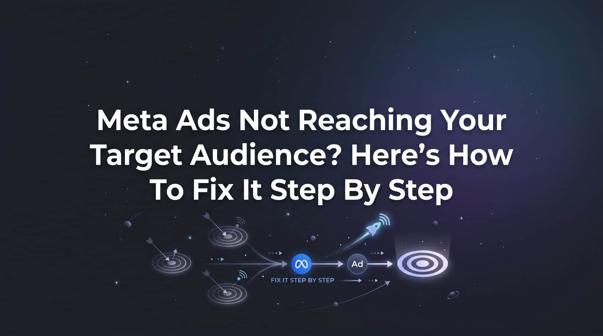 Featured image for Meta Ads Not Reaching Your Target Audience? Here's How to Fix It Step by Step