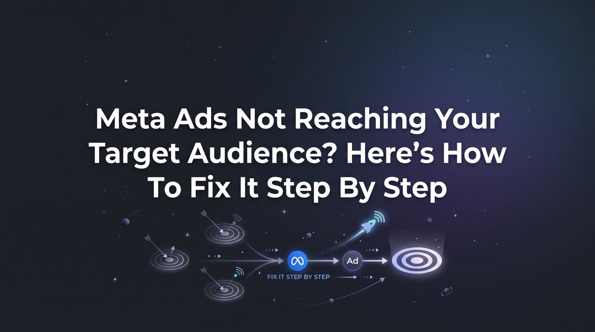 Featured image for Meta Ads Not Reaching Your Target Audience? Here's How to Fix It Step by Step
