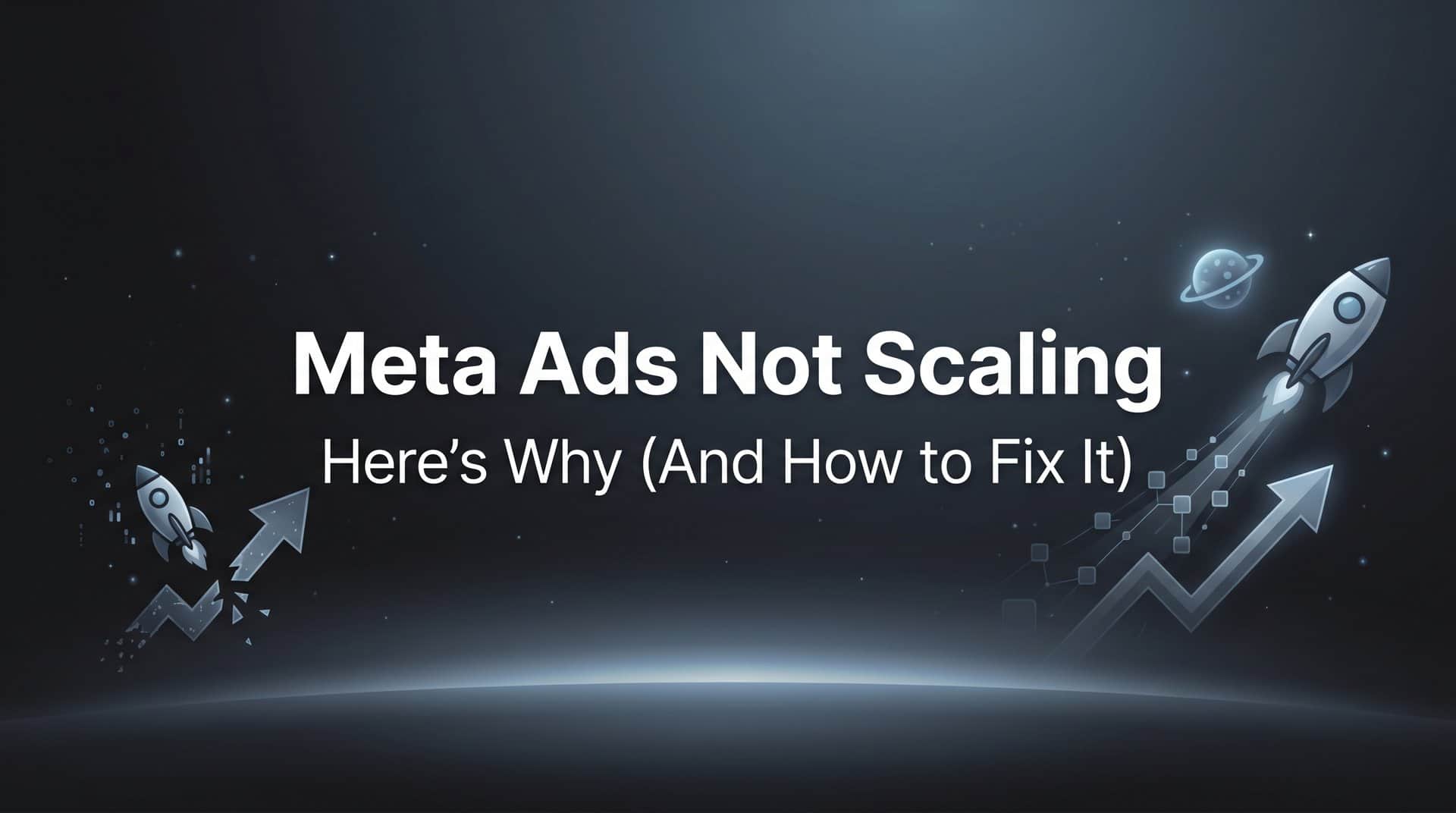 Featured image for Meta Ads Not Scaling? Here's Why (And How to Fix It)