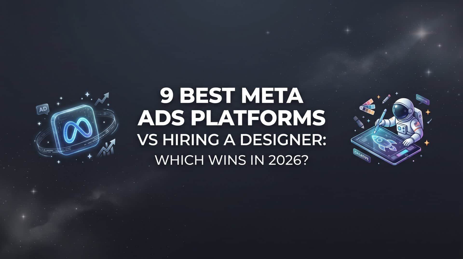 Featured image for 9 Best Meta Ads Platforms vs Hiring a Designer: Which Wins in 2026?
