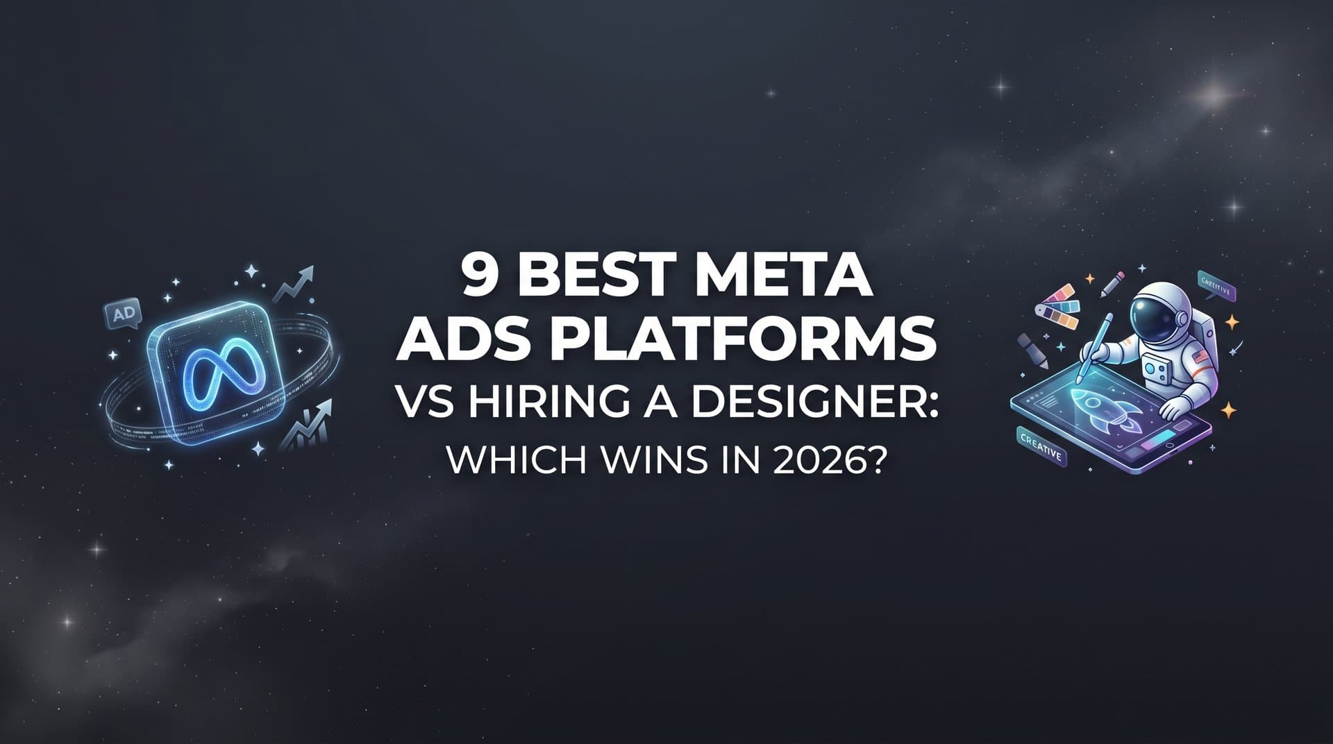 Featured image for 9 Best Meta Ads Platforms vs Hiring a Designer: Which Wins in 2026?