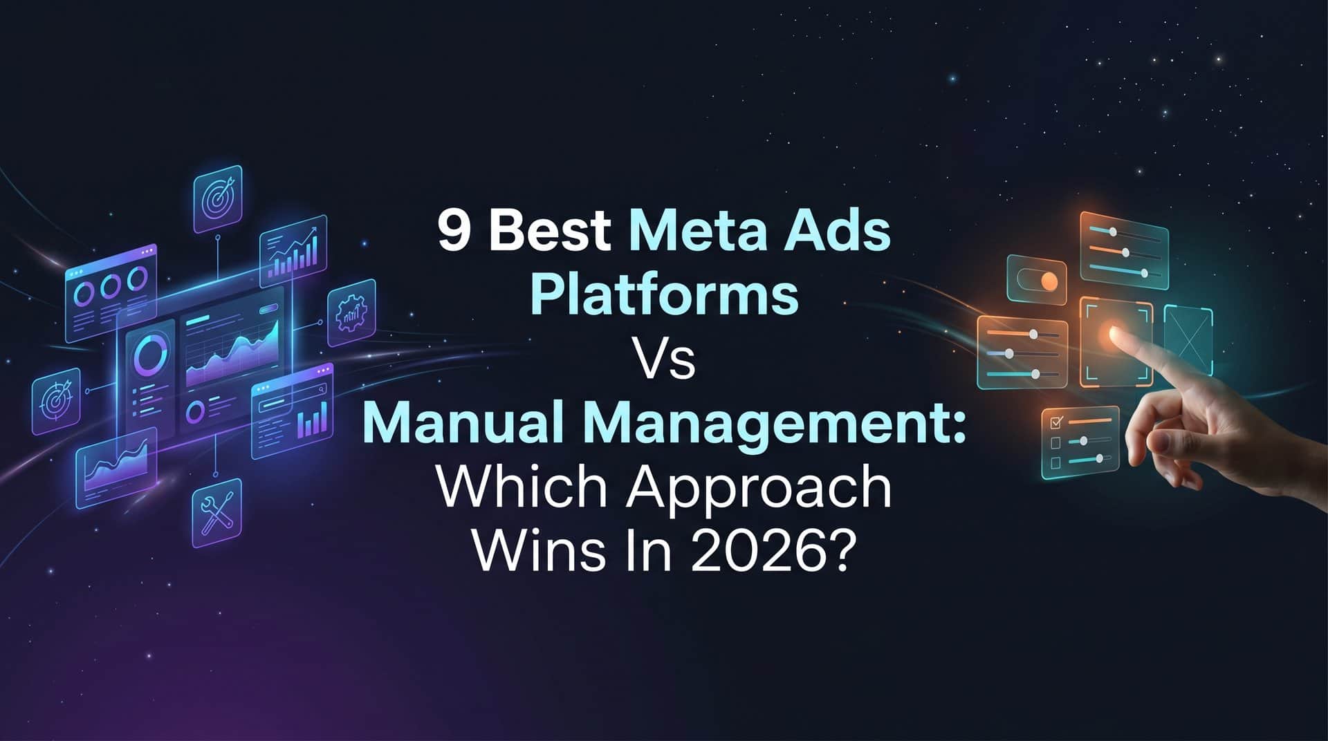 Featured image for 9 Best Meta Ads Platforms vs Manual Management: Which Approach Wins in 2026?