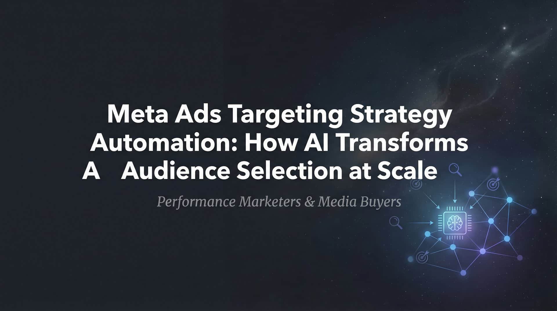 Meta Ads Targeting Strategy Automation: How AI Transforms Audience Selection at Scale