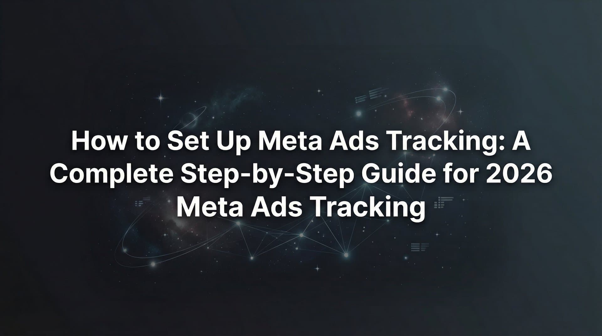 Featured image for How to Set Up Meta Ads Tracking: A Complete Step-by-Step Guide for 2026