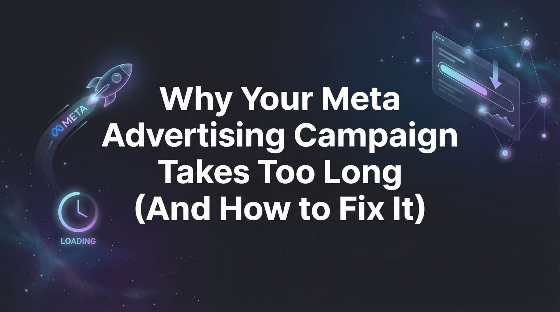 Featured image for Why Your Meta Advertising Campaign Takes Too Long (And How to Fix It)