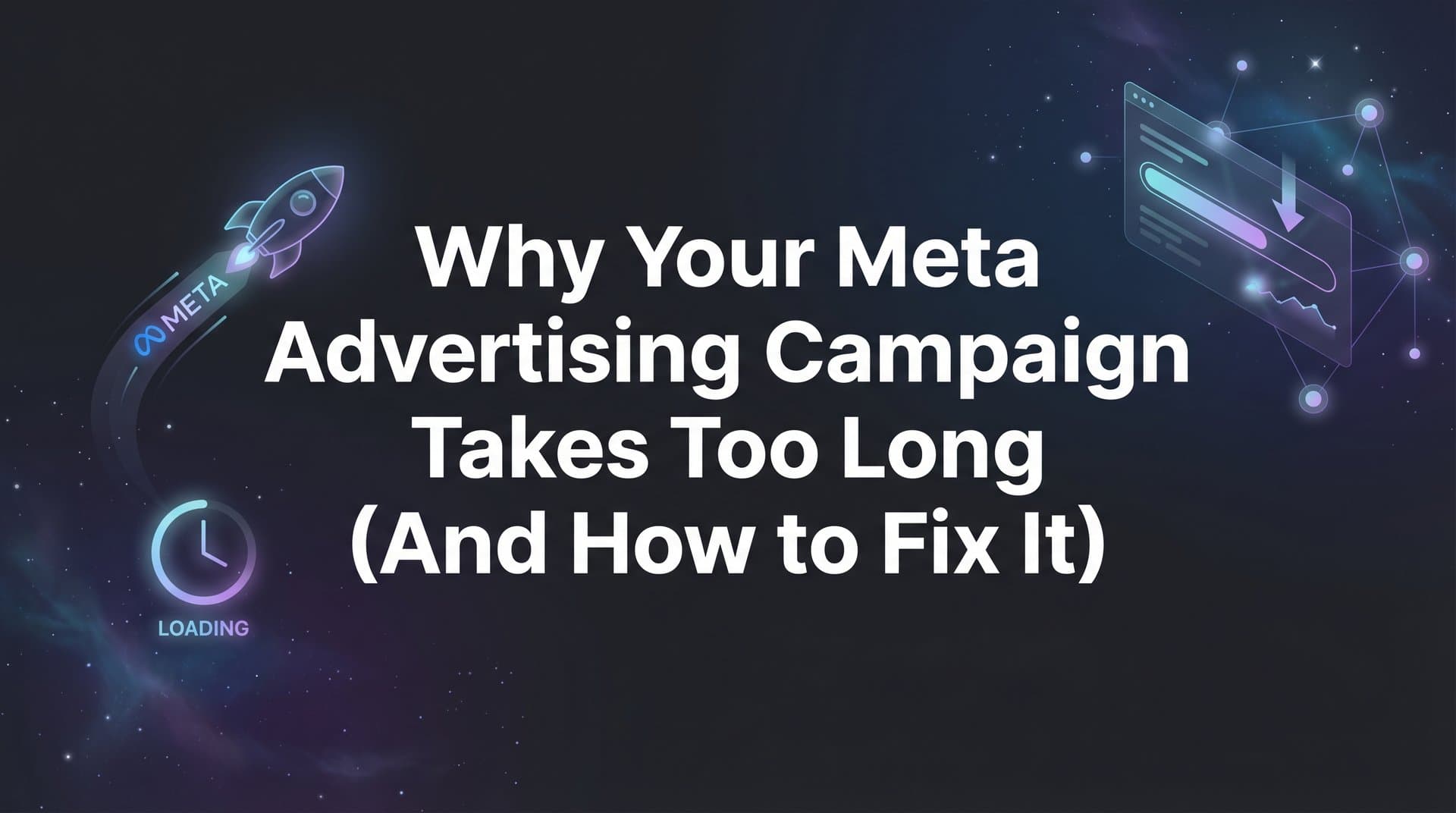Featured image for Why Your Meta Advertising Campaign Takes Too Long (And How to Fix It)