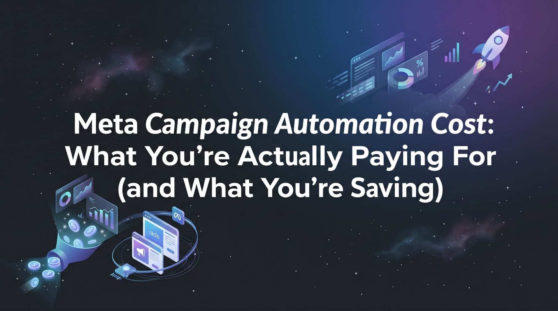 Featured image for Meta Campaign Automation Cost: What You're Actually Paying For (and What You're Saving)