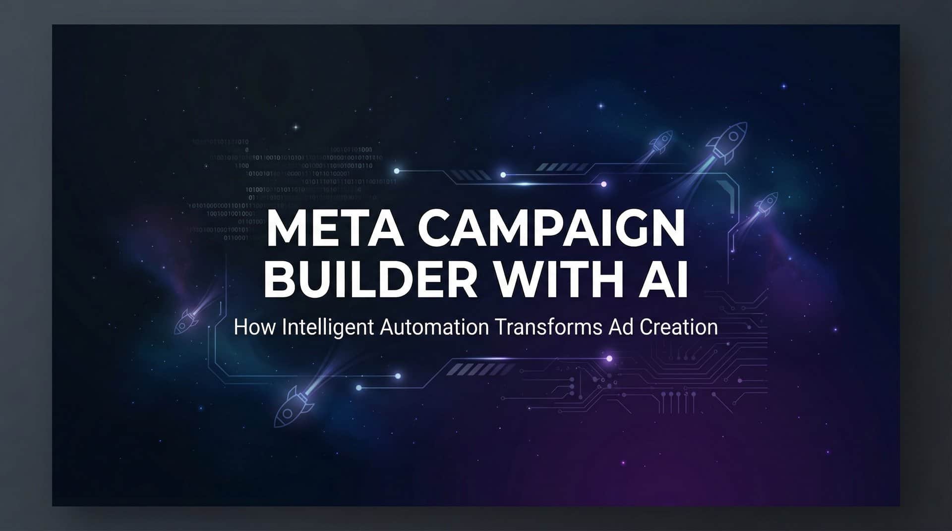 Meta Campaign Builder with AI: How Intelligent Automation Transforms Ad Creation