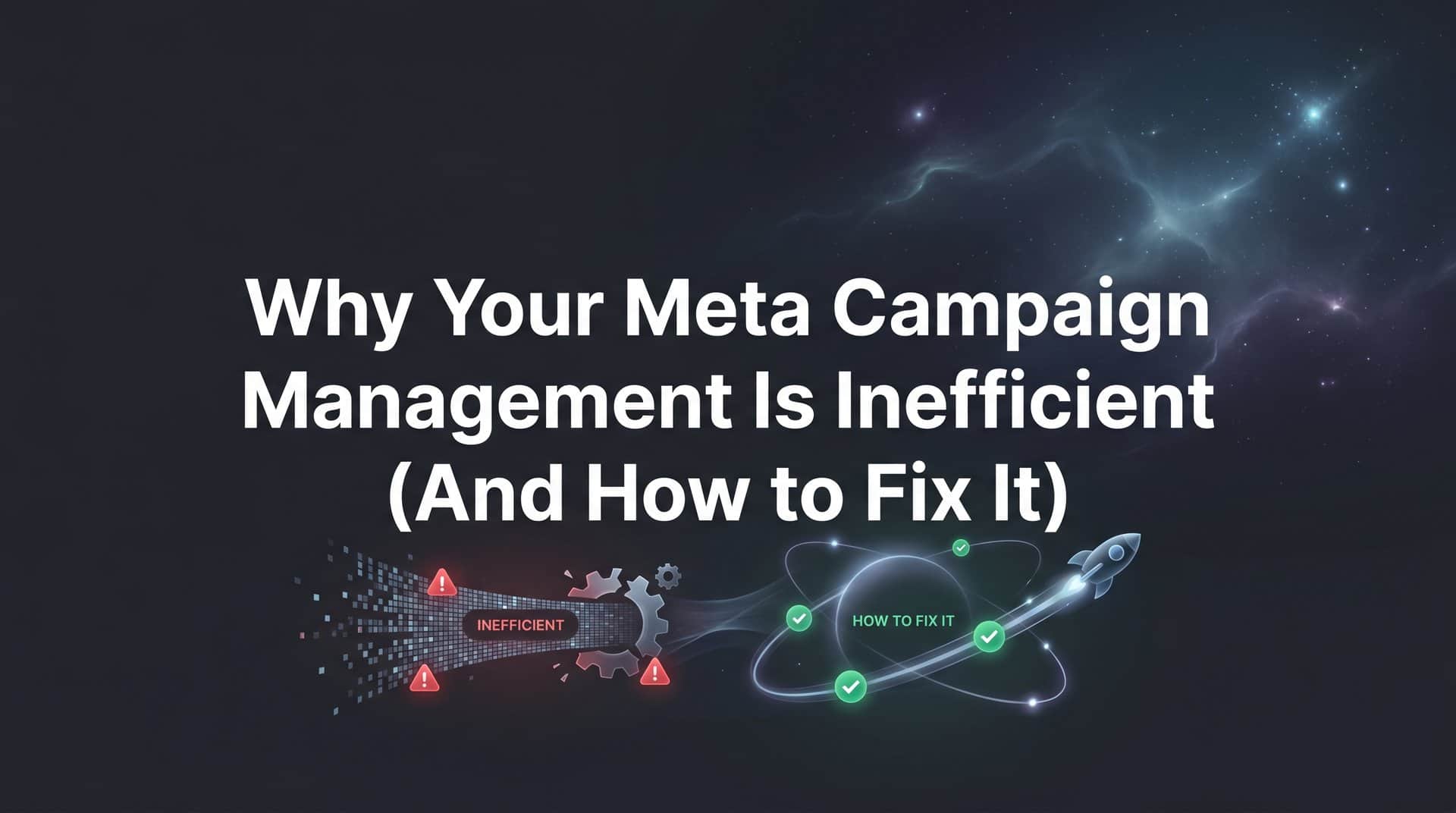 Featured image for Why Your Meta Campaign Management Is Inefficient (And How to Fix It)