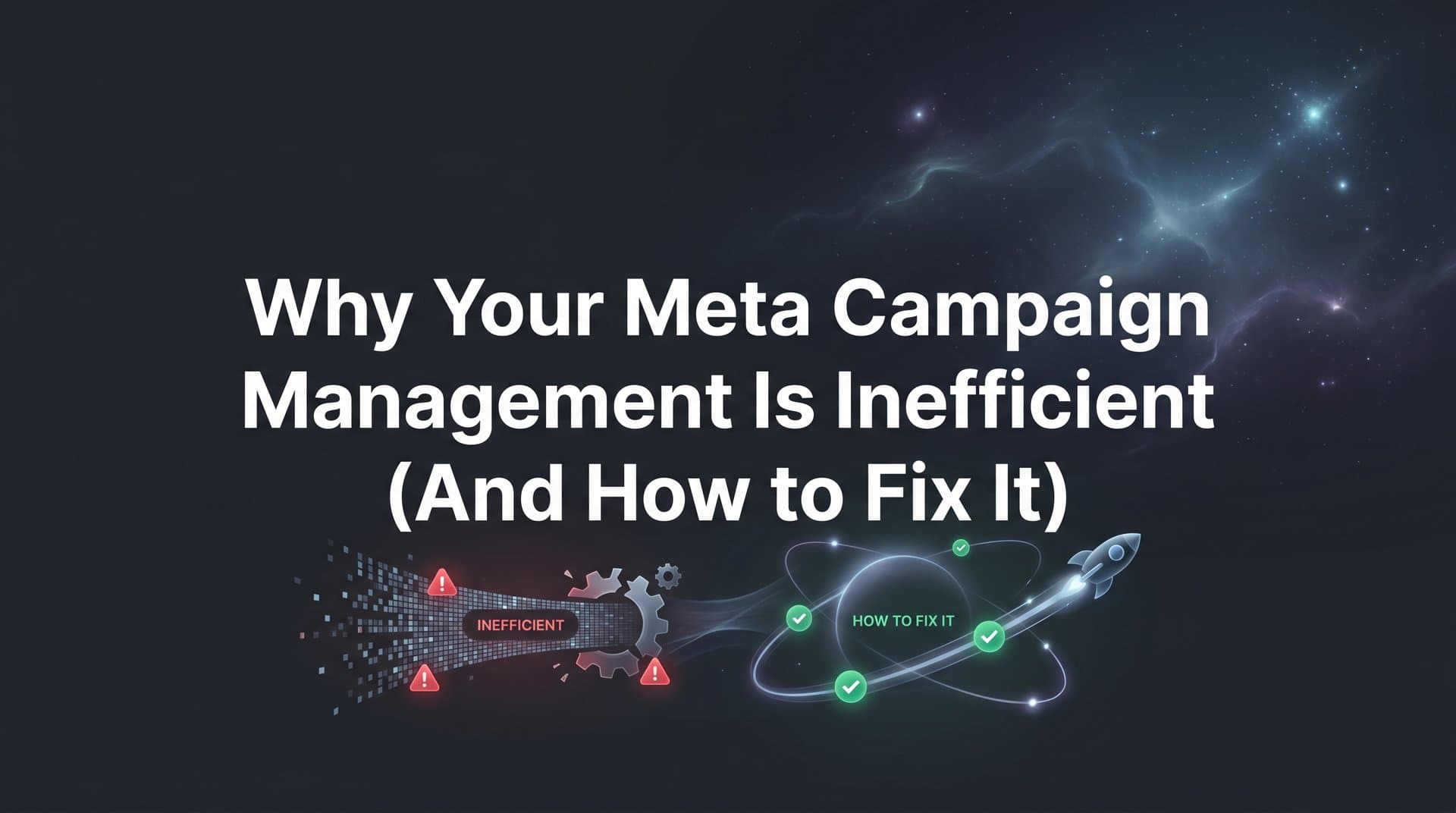 Featured image for Why Your Meta Campaign Management Is Inefficient (And How to Fix It)