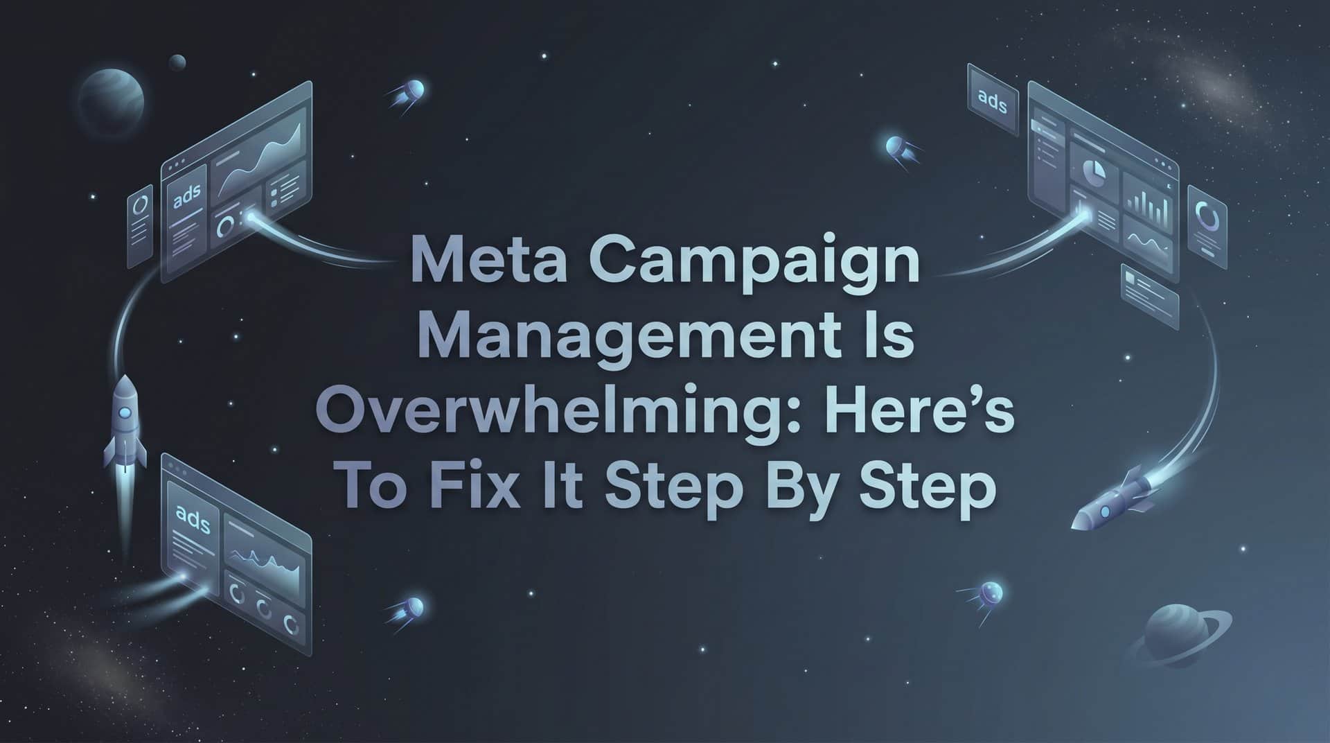 Featured image for Meta Campaign Management Is Overwhelming: Here's How to Fix It Step by Step
