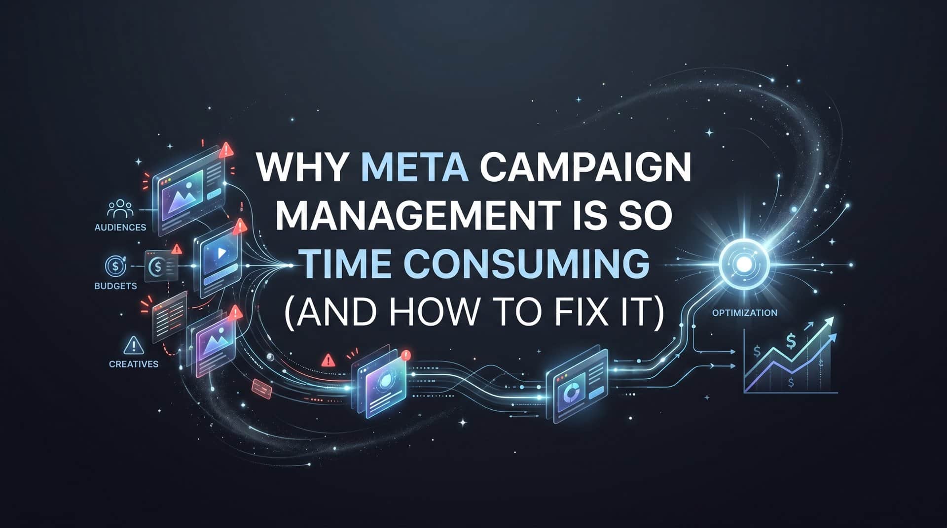 Featured image for Why Meta Campaign Management Is So Time Consuming (And How to Fix It)