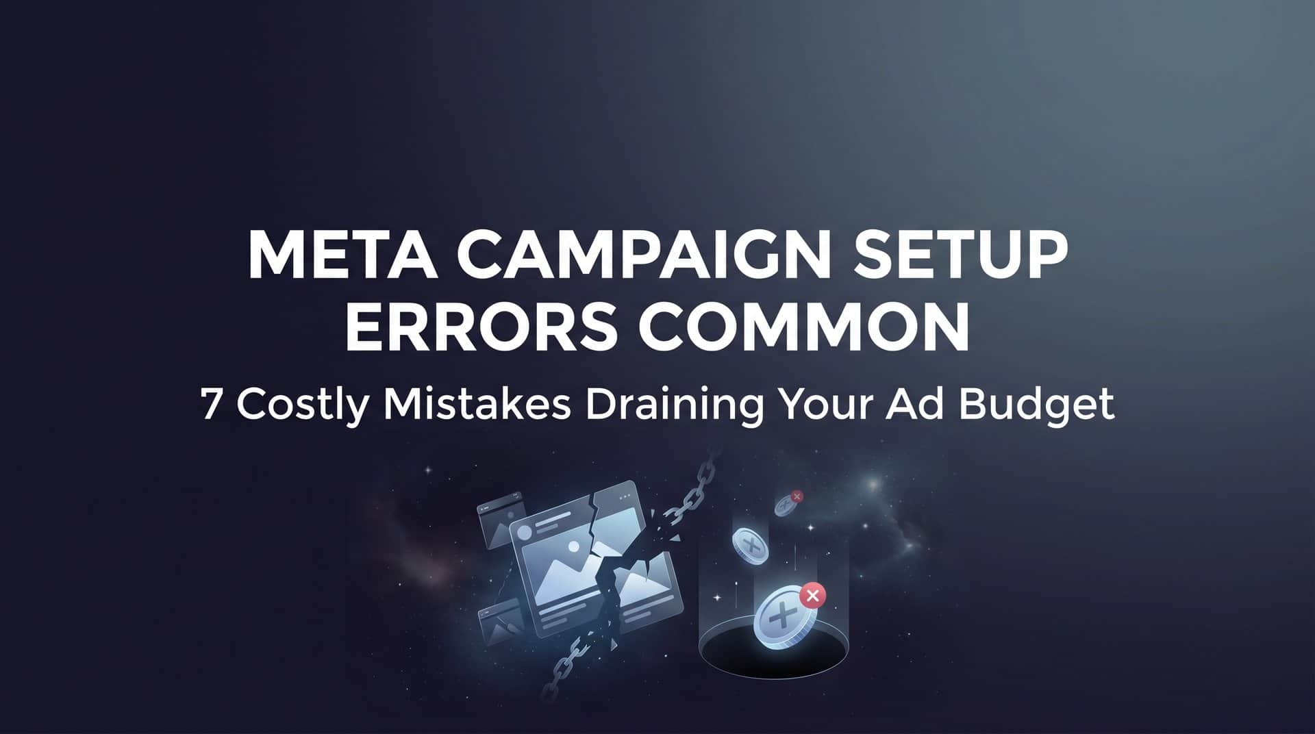 Featured image for Meta Campaign Setup Errors Common: 7 Costly Mistakes Draining Your Ad Budget
