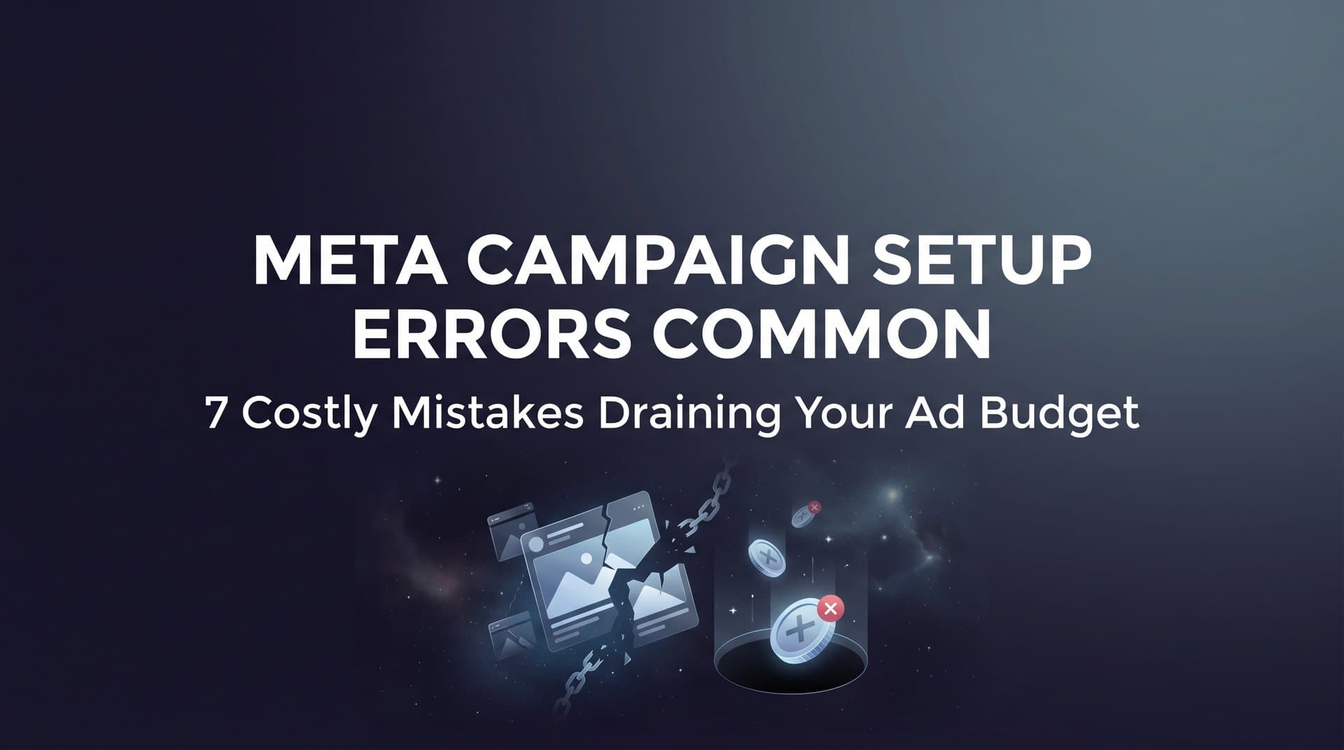 Featured image for Meta Campaign Setup Errors Common: 7 Costly Mistakes Draining Your Ad Budget
