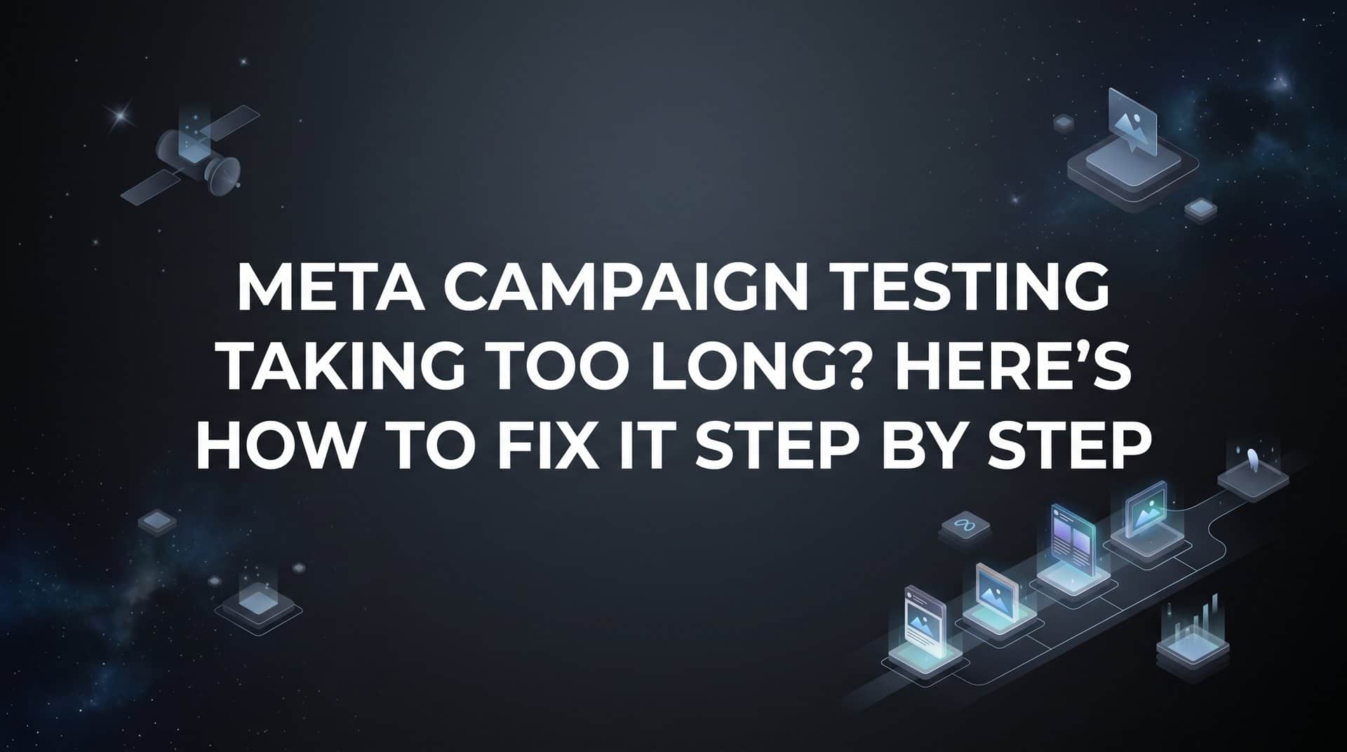 Featured image for Meta Campaign Testing Taking Too Long? Here's How to Fix It Step by Step