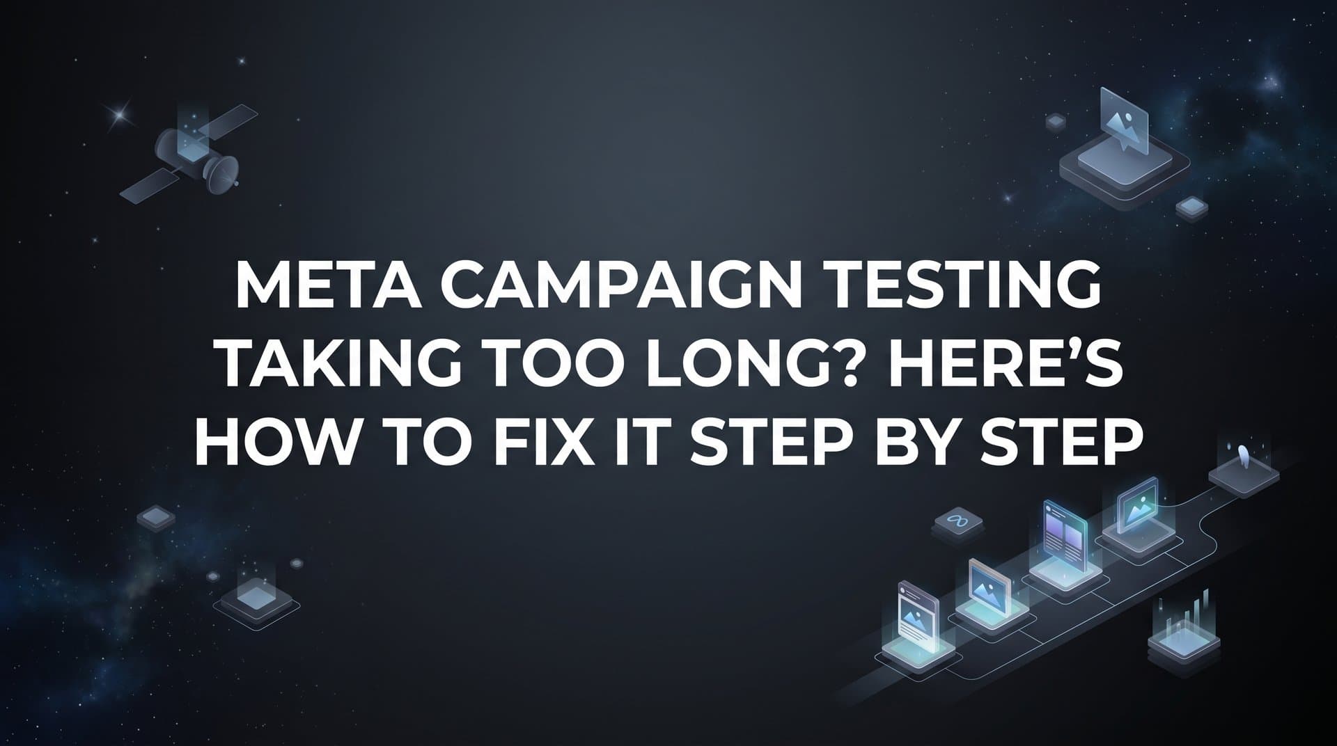 Featured image for Meta Campaign Testing Taking Too Long? Here's How to Fix It Step by Step