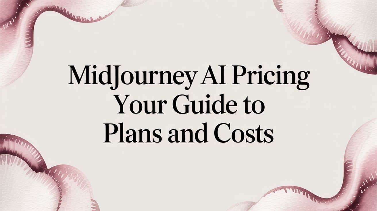 Featured image for Midjourney AI Pricing Your Guide to Plans and Costs
