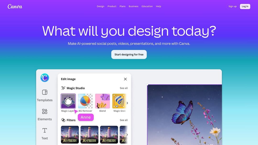 Canva AI Image Generator (Magic Media: Text to Image)