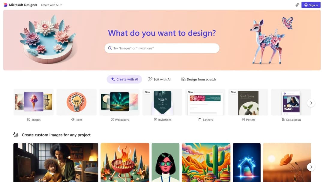 Microsoft Designer / Copilot Image Creator