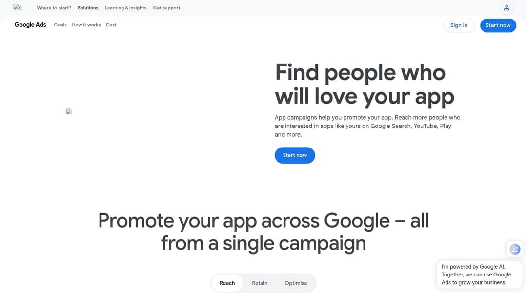 Google Ads – App Campaigns
