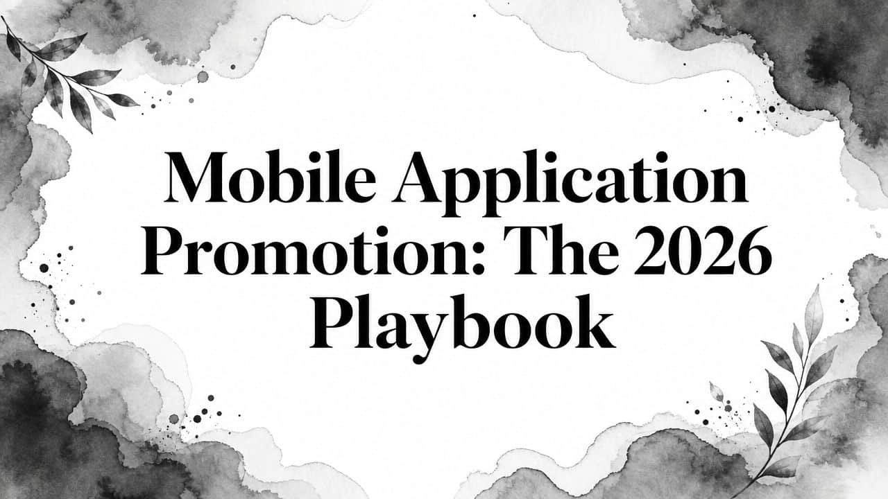Featured image for Mobile Application Promotion: The 2026 Playbook