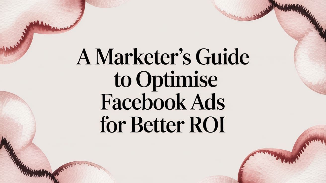 Featured image for A Marketer's Guide to Optimise Facebook Ads for Better ROI