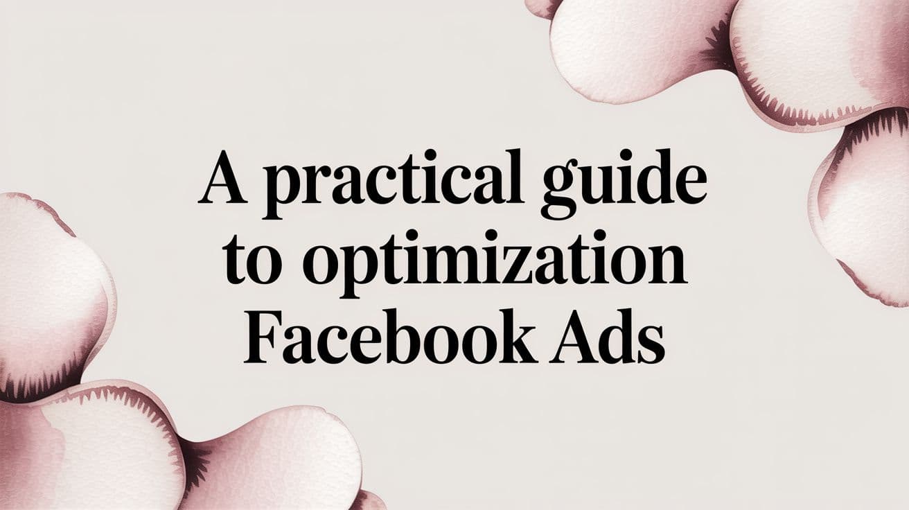 Featured image for A Practical Guide to Optimization Facebook Ads