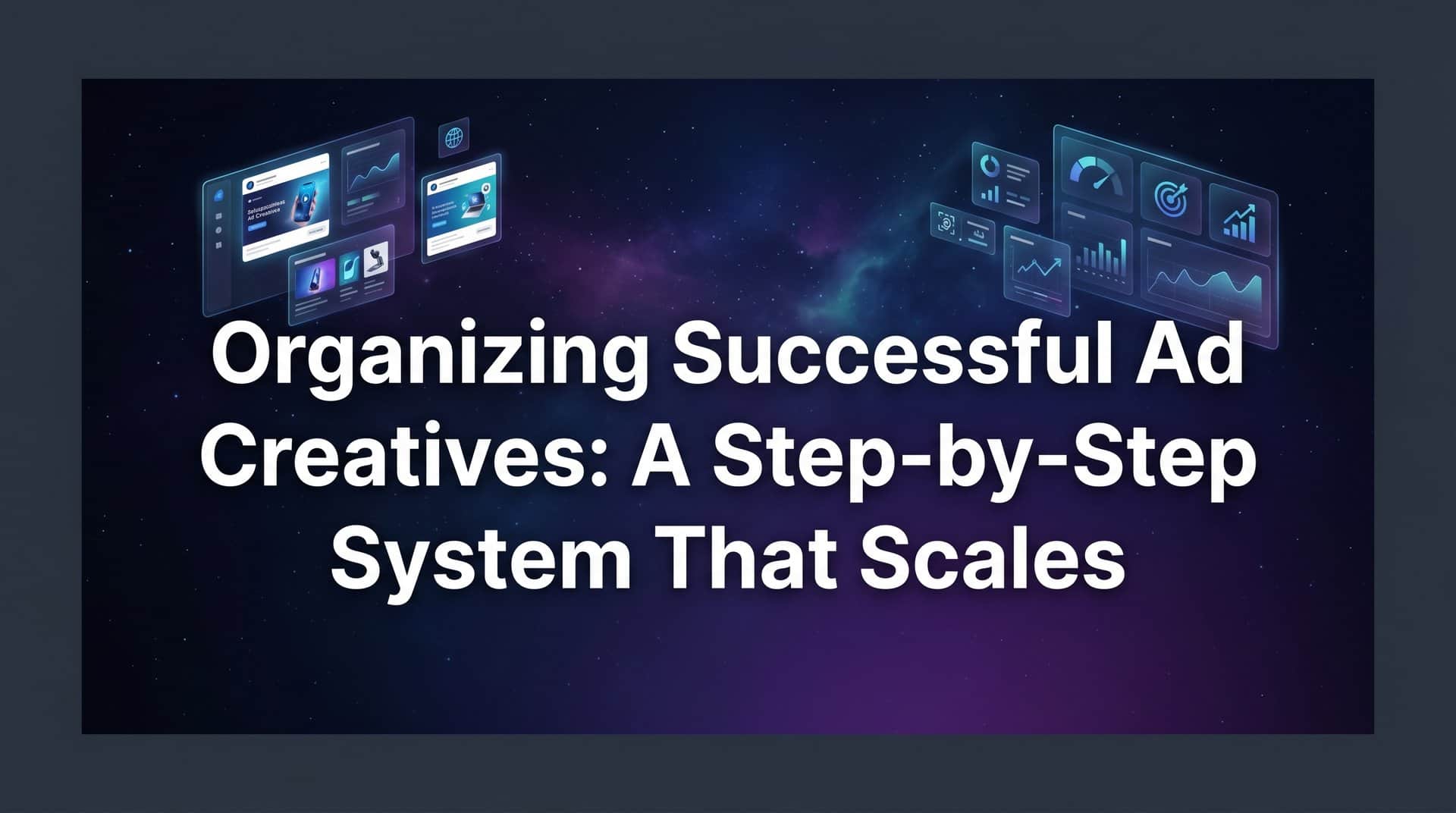Featured image for Organizing Successful Ad Creatives: A Step-by-Step System That Scales