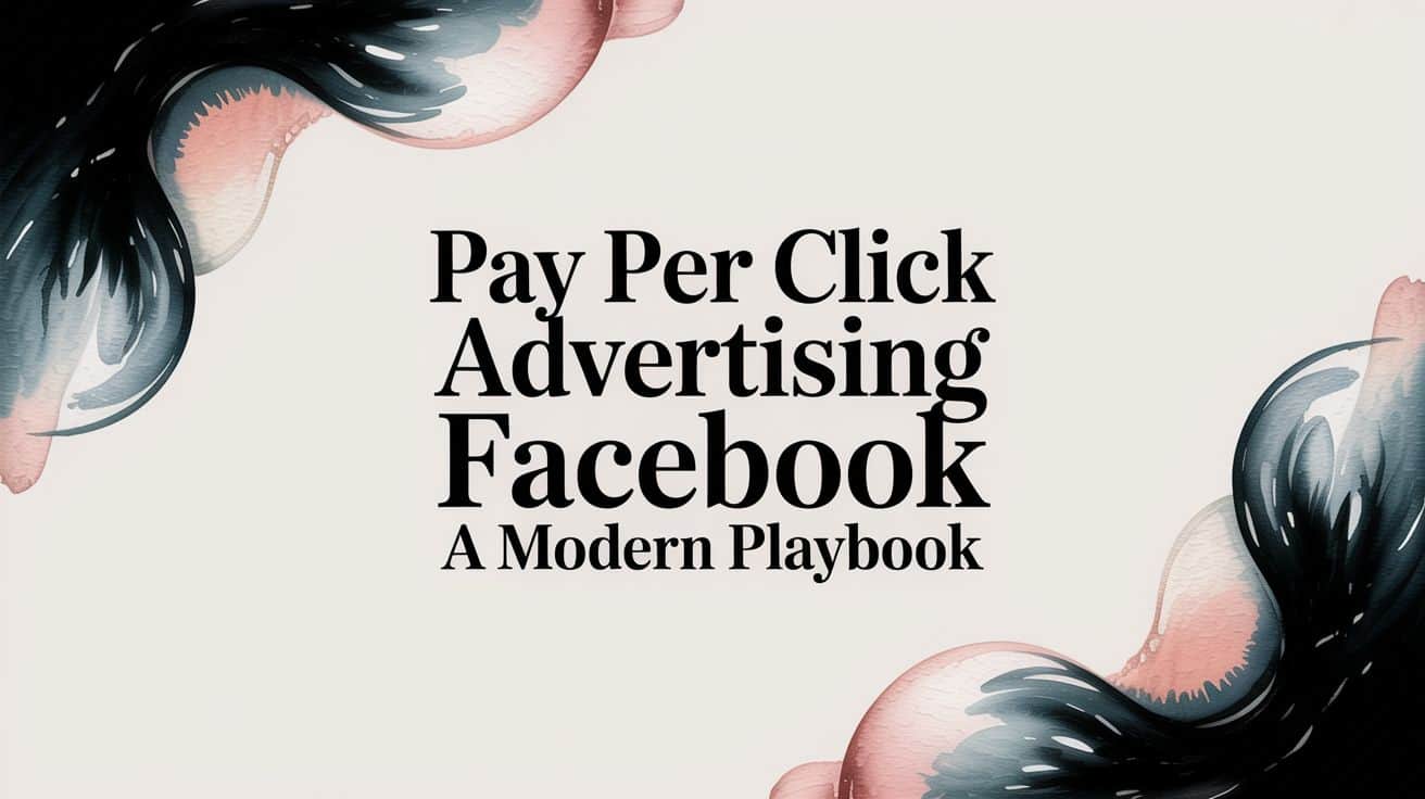 Featured image for Pay Per Click Advertising Facebook A Modern Playbook