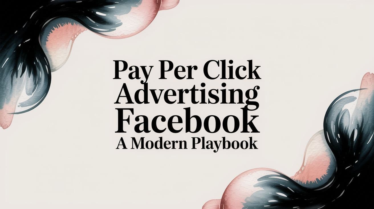 Featured image for Pay Per Click Advertising Facebook A Modern Playbook