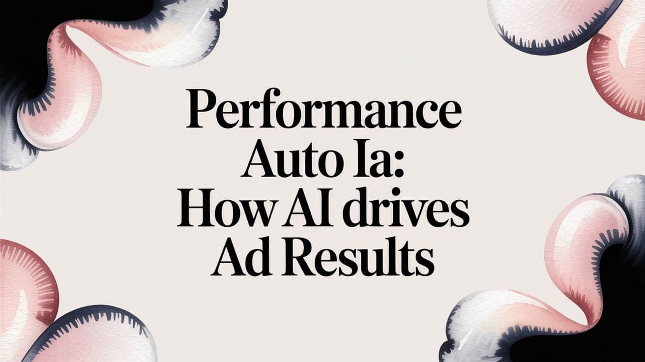 Featured image for Performance Auto IA: How AI Drives Ad Results
