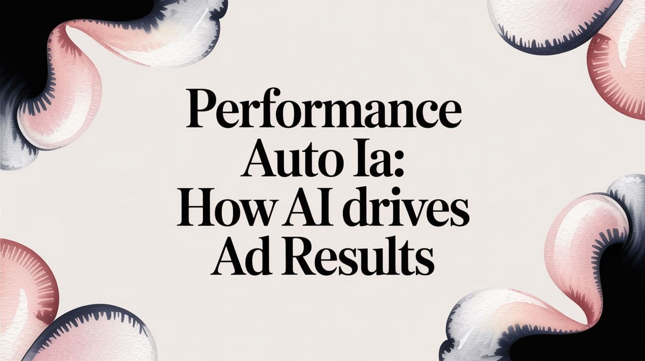 Featured image for Performance Auto IA: How AI Drives Ad Results