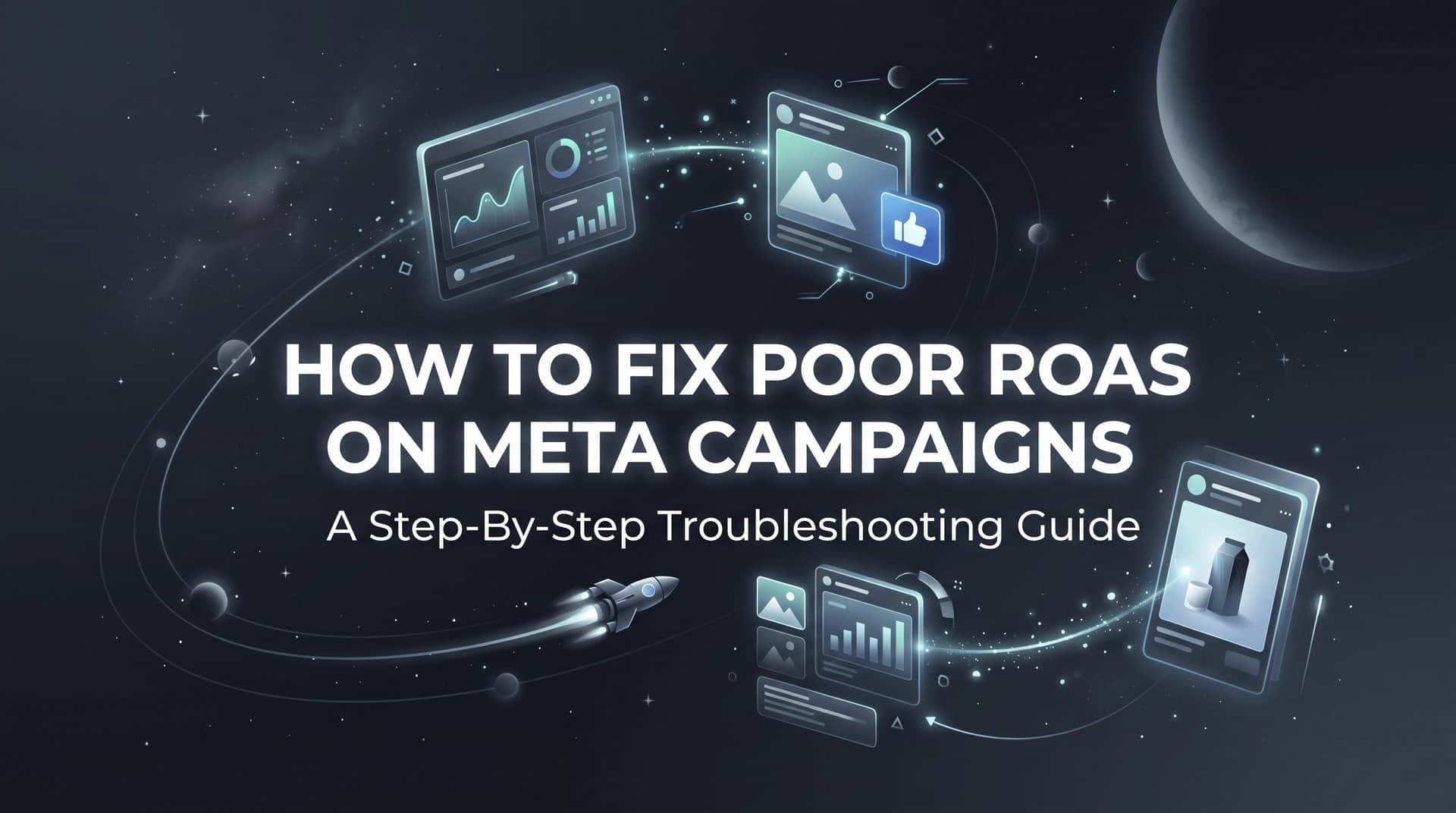 Featured image for How to Fix Poor ROAS on Meta Campaigns: A Step-by-Step Troubleshooting Guide