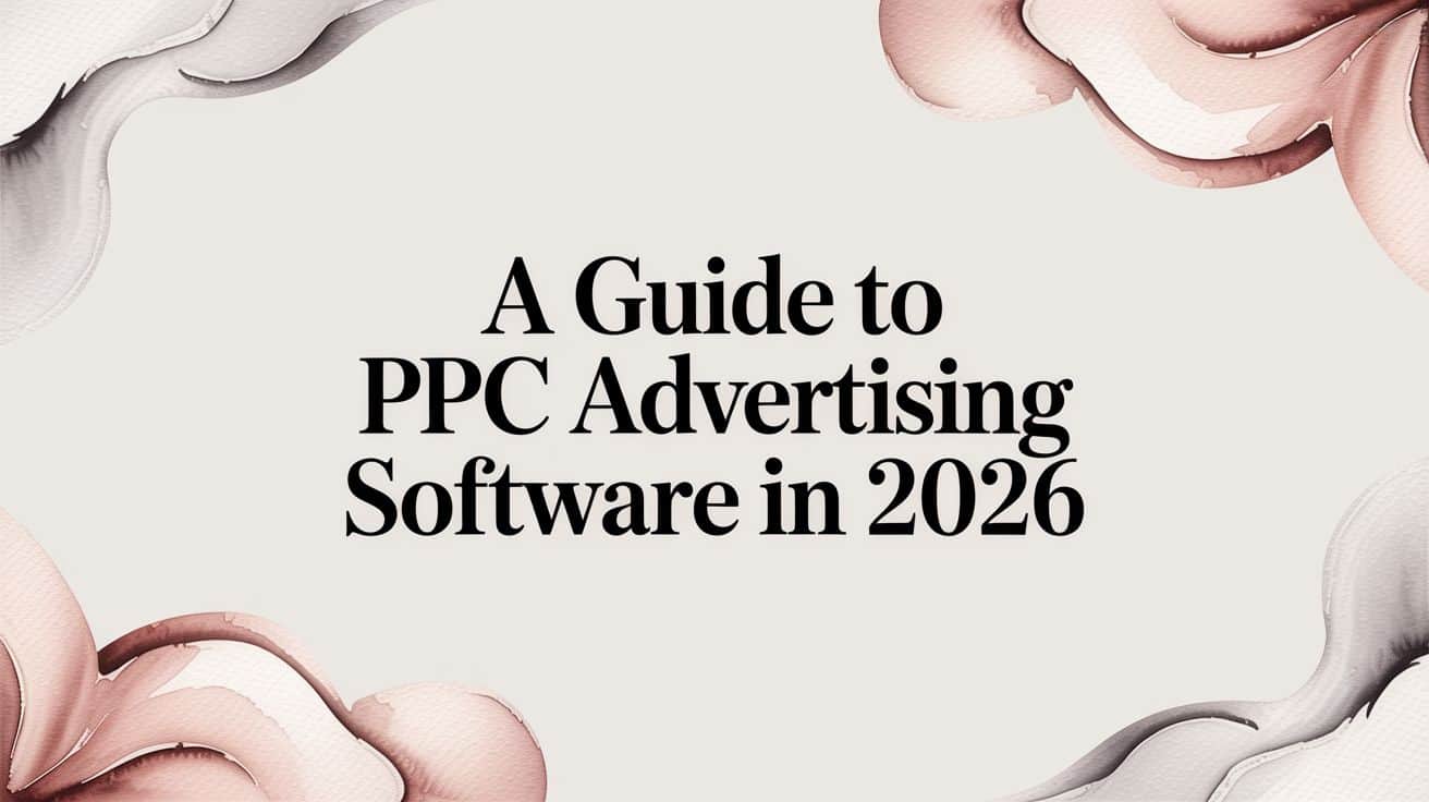 Featured image for A Guide to PPC Advertising Software in 2026