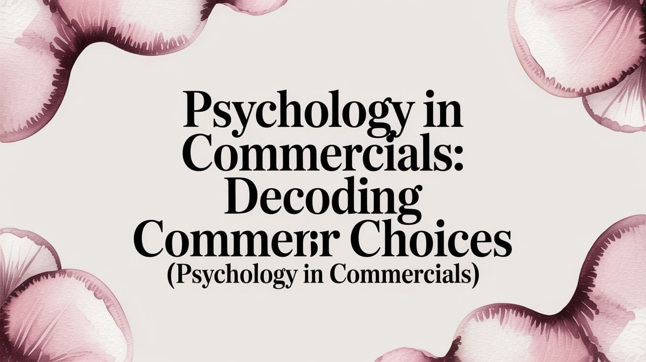 Featured image for Psychology in Commercials: Decoding Consumer Choices (psychology in commercials)