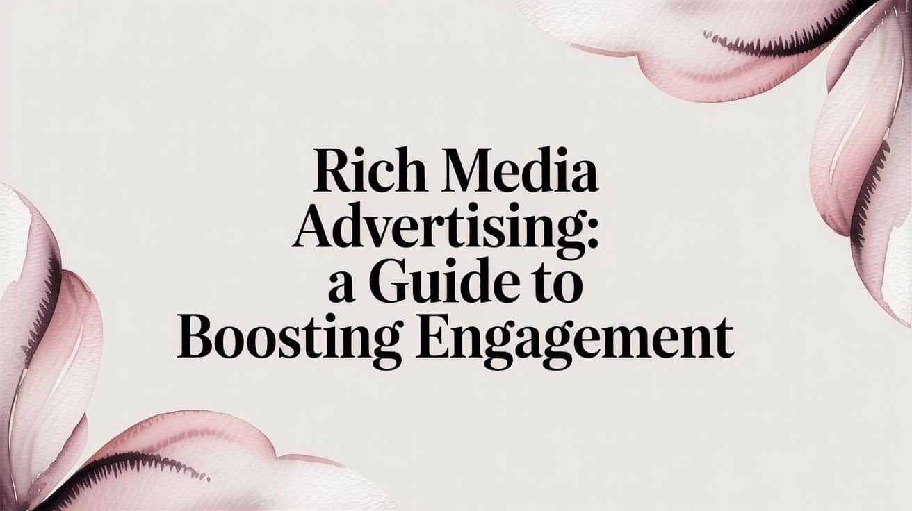 Featured image for Rich Media Advertising: A Guide to Boosting Engagement