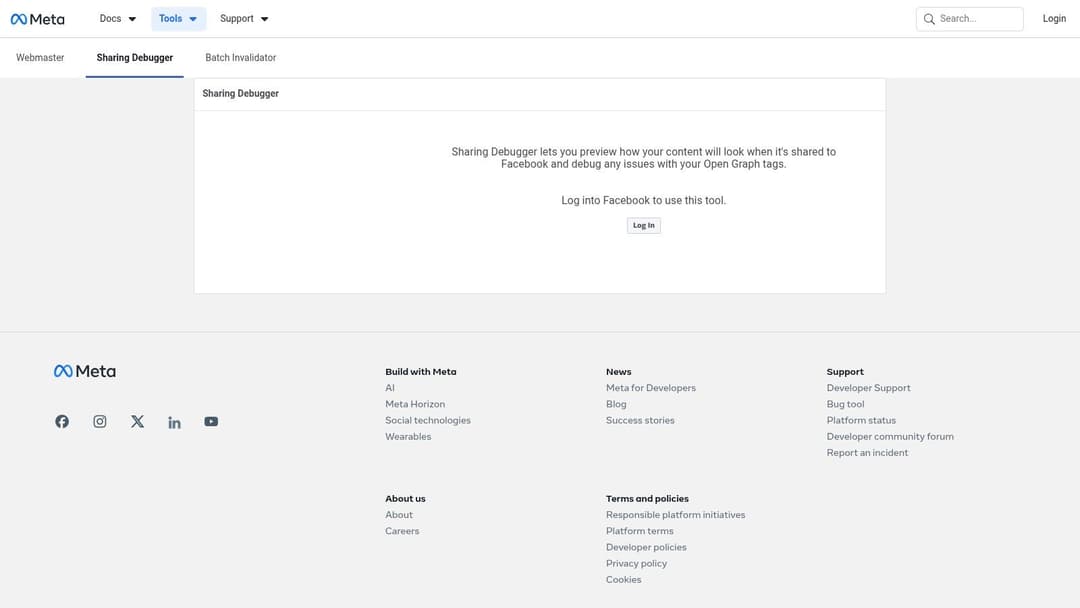 Screenshot from https://developers.facebook.com/tools/debug/