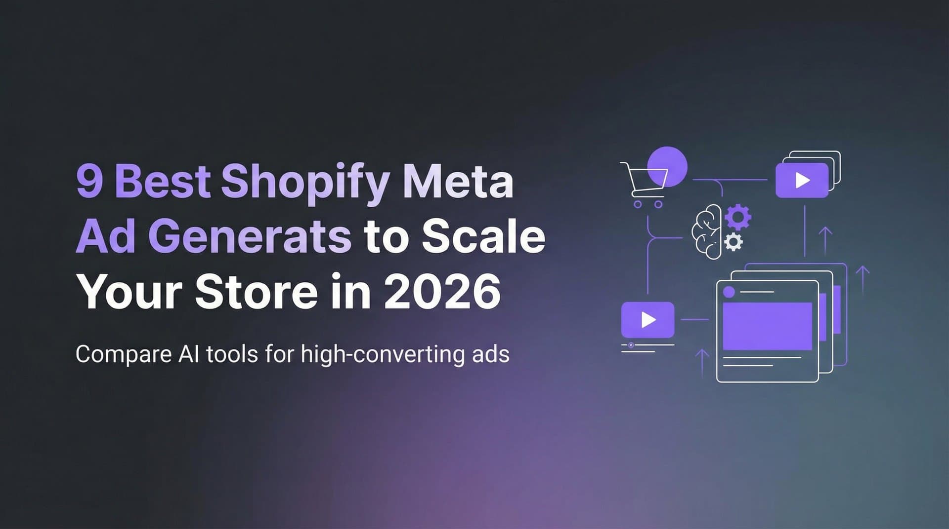 Featured image for 9 Best Shopify Meta Ad Generators to Scale Your Store in 2026