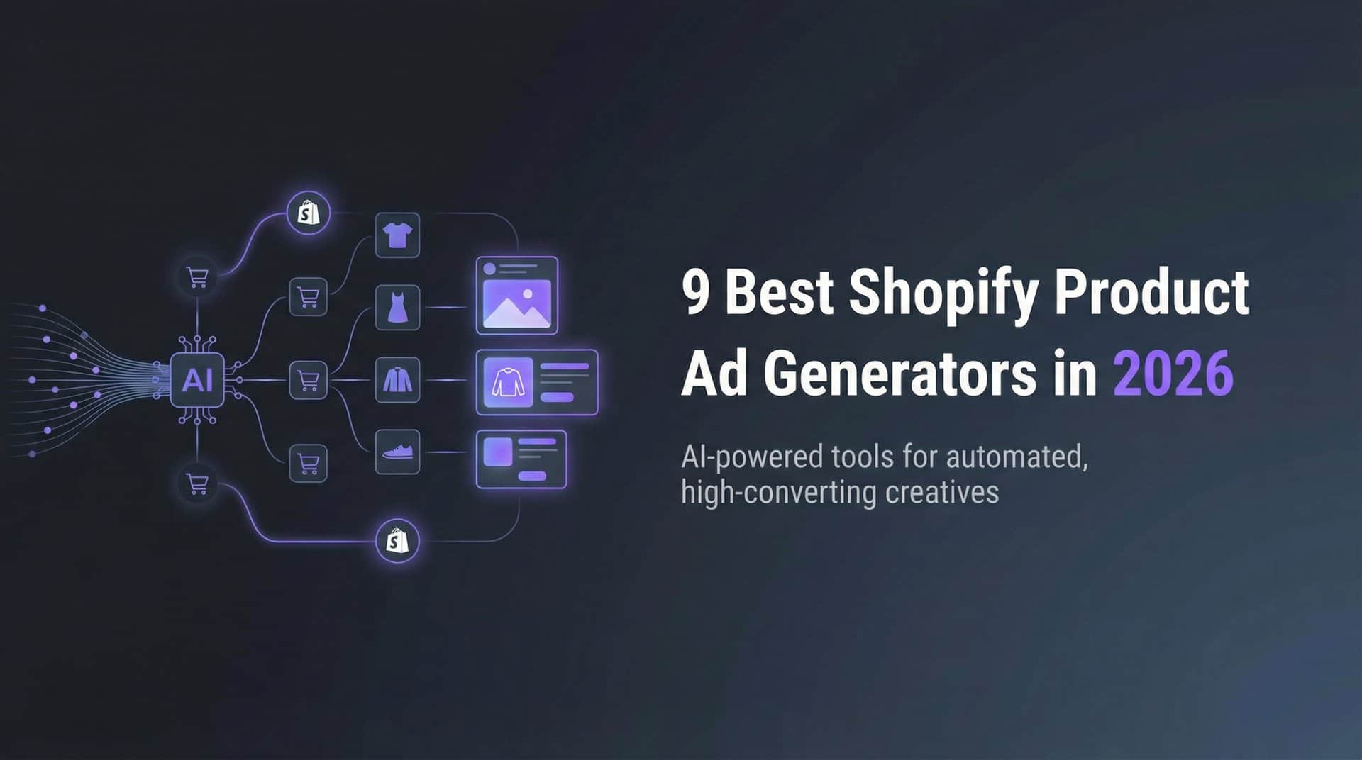 Featured image for 9 Best Shopify Product Ad Generators in 2026